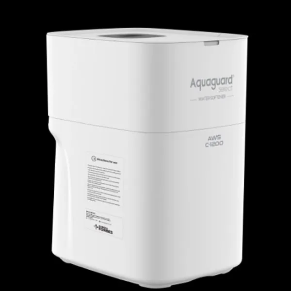 AWS C-1200 — sleek softener with LCD panel